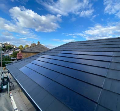 Before Solar Tile Installation in Ware, UK