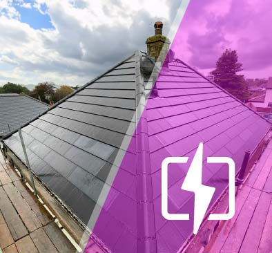SolarTyle integrated roof detail – project photography 2